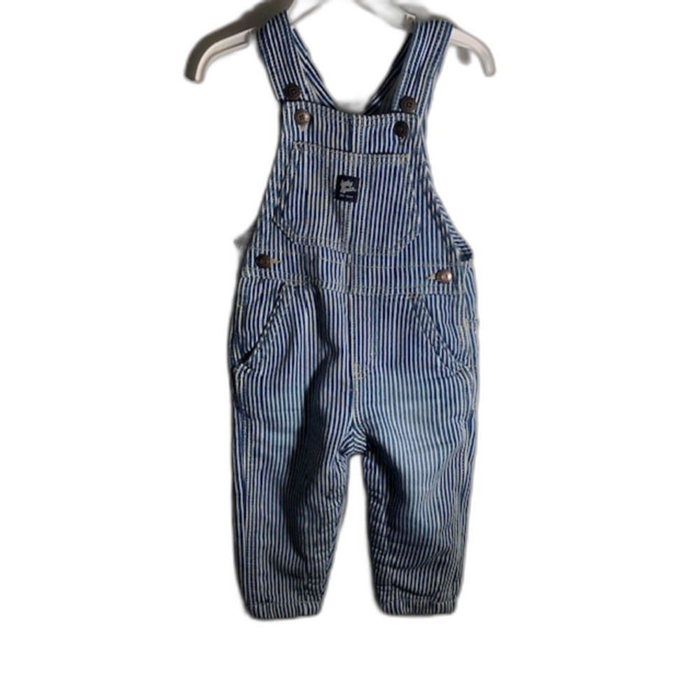 Baby B'gosh Stripe Overall 12M